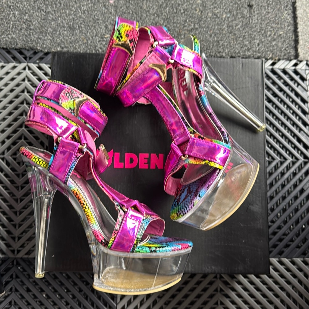 Golden bulls xalapa women’s heels 7.5 nwot